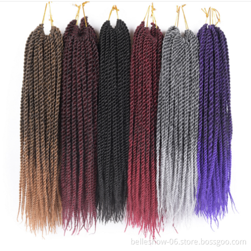 Belleshow 14inch 30 stands wholesale Crochet Braids  twist crochet braids synthetic hair